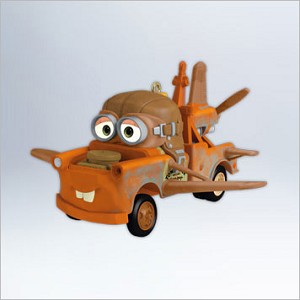 2012 Cars Air Mater Hallmark Keepsake Ornament qxd1661