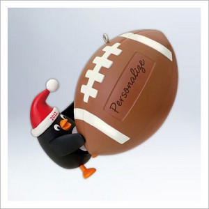 2012 Football Star Hallmark Keepsake Ornament qxg4474