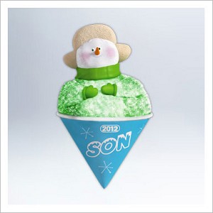 2012 Son Snow Cone Hallmark Keepsake Ornament qxg4594