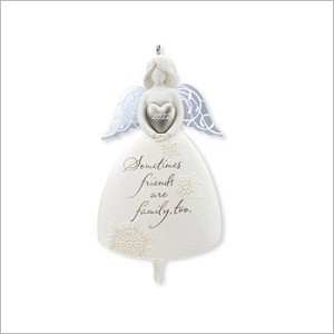 2012 Angel of Friendship Hallmark Keepsake Ornament qxg4784