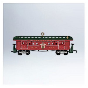 2012 Lionel Trains Nutcracker Route Baggage Coach Hallmark Keepsake Ornament qxi2001