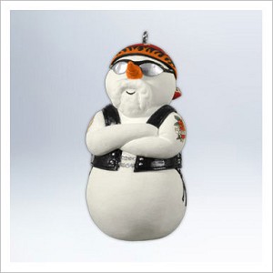 2012 Harley-Davidson Snowy Rider Hallmark Keepsake Ornament qxi2084