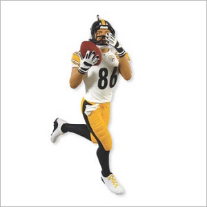 2012 Football Legends Complement Hines Ward Hallmark Keepsake Ornament qxi2201