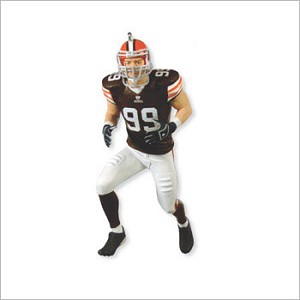 2012 Football Legends Complement Scott Fujita Hallmark Keepsake Ornament qxi2211