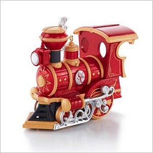 2013 Santa Certified 1st Train Hallmark Keepsake Ornament QX9205