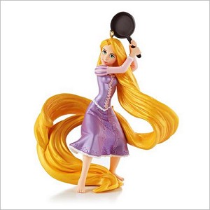 2013 Tangled Rapunzel Fierce With a Frying Pan Hallmark Keepsake Ornament QXD6032