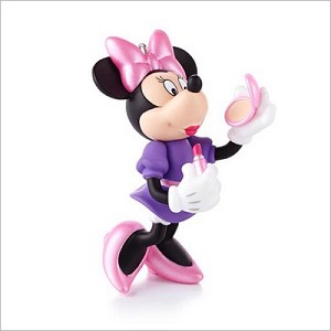 2013 Minnie Mouse Mistletoe Ready Hallmark Keepsake Ornament QXD6035