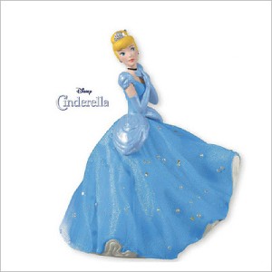 2013 Cinderella A Vision in Blue Hallmark Keepsake Ornament QXD6062
