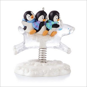 2013 Playful Penguins Hallmark Keepsake Ornament QXG1402