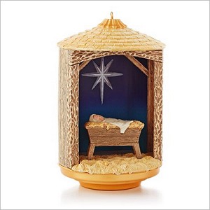2013 The Night the Baby was Born *Magic Hallmark Keepsake Ornament QXG1535