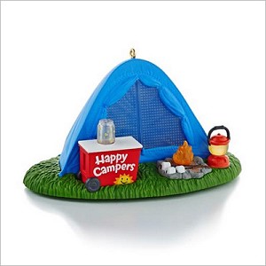 2013 Happy Campers Tent Hallmark Keepsake Ornament QXG1575