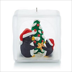2013 Holiday on Ice Penguins Hallmark Keepsake Ornament QXG1765