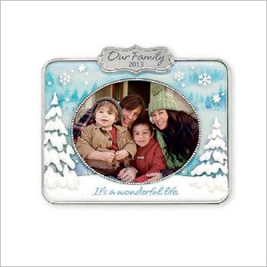 2013 Our Family Photo Holder Hallmark Keepsake Ornament QXG1942