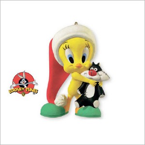 2013 Looney Tunes Tweety A Puddy for Tweety Hallmark Keepsake Ornament QXI2032