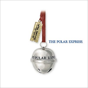 2013 Polar Express Santa's Sleigh Bell Hallmark Keepsake Ornament QXI2065