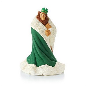 2013 Wizard of Oz Cowardly Lion Hallmark Keepsake Ornament QXI2122