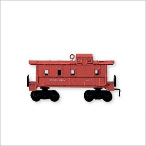 2013 Lionel Trains 6017 Caboose Hallmark Keepsake Ornament QXI2145