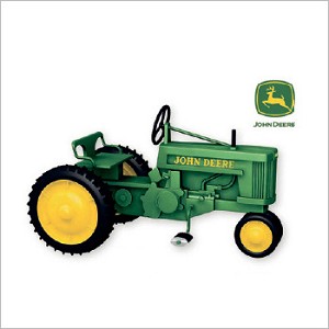 2013 John Deere Model 60 Pedal Tractor Hallmark Keepsake Ornament QXI2205