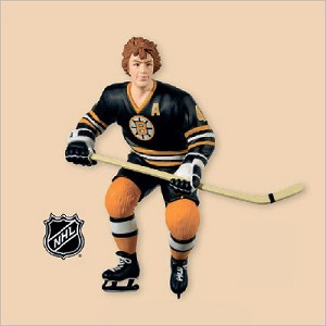 2013 Hockey Boston Bruins Bobby Orr Hallmark Keepsake Ornament QXI2262