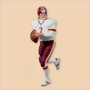 2013 Football Legends Complement Washington Redskins Joe Theismann Hallmark Keepsake Ornament QXI2282