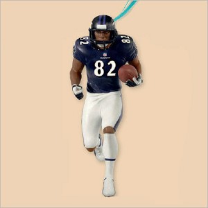 2013 Football Legends Complement Baltimore Ravens Shannon Sharpe Hallmark Keepsake Ornament QXI2302
