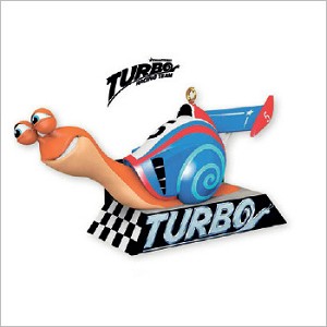 2013 Dreamworks Turbo Hallmark Keepsake Ornament QXI2312