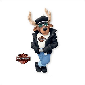 2013 Harley-Davidson Reindeer Rider Hallmark Keepsake Ornament QXI2362