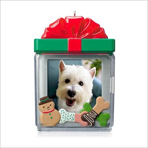 2014 Perfect Pup Dog Photo Holder Hallmark Keepsake Ornament QGO1106