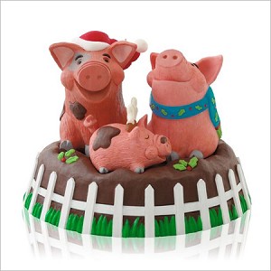 2014 Yule Hogs *Magic Hallmark Keepsake Ornament QGO1233