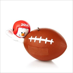 2014 Football Star Hallmark Keepsake Ornament QGO1266
