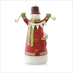 2014 Magical Snowman Hallmark Keepsake Ornament QGO1583
