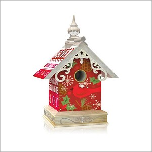 2014 Heaven and Nature Sing Birdhouse Hallmark Keepsake Ornament QGO1586