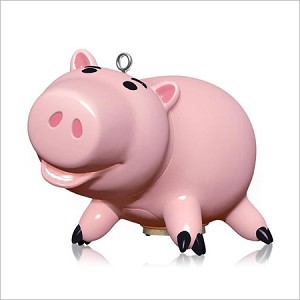 2014 Toy Story Bank on Hamm *Magic Hallmark Keepsake Ornament QXD6093