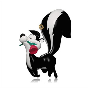 2014 Looney Tunes Pepe Le Pew Zee Season for Love Hallmark Keepsake Ornament QXI2426