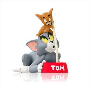 2014 Tom and Jerry The Last Straw Hallmark Keepsake Ornament QXI2456
