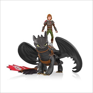 2014 How to Train Your Dragon Hiccup and Toothless *Very Hard to Find Hallmark Keepsake Ornament QXI2643