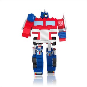 2014 Transformers Optimus Prime Hallmark Keepsake Ornament QXI2656
