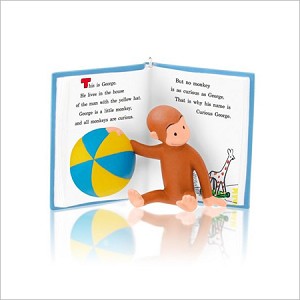 2014 Curious George A Curious Little Monkey Hallmark Keepsake Ornament QXI2663