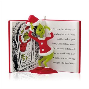 2014 Grinch in Disguise Dr. Seuss Hallmark Keepsake Ornament QXI2666