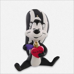2015 Looney Tunes Pepe Le Pew *Ltd Qty Hallmark Keepsake Ornament 2015Premiere1