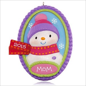 2015 Mom - Here's to Mom Hallmark Keepsake Ornament QGO1217