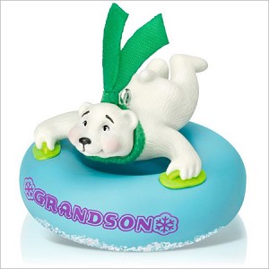 2015 Grandson Polar Bear Hallmark Keepsake Ornament QGO1277