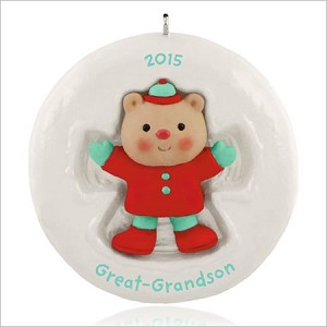 2015 Great-Grandson Hallmark Keepsake Ornament QGO1287