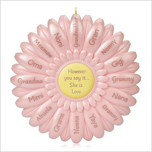 2015 A Grandmother's Love Hallmark Keepsake Ornament QGO1309