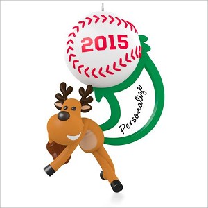 2015 Baseball - Star Slugger Hallmark Keepsake Ornament QGO1399