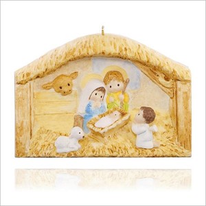 2015 The First Christmas Nativity Hallmark Keepsake Ornament QGO1429