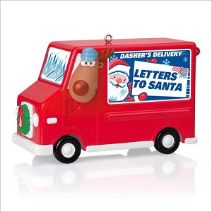 2015 Dasher's Delivery Hallmark Keepsake Ornament QGO1447