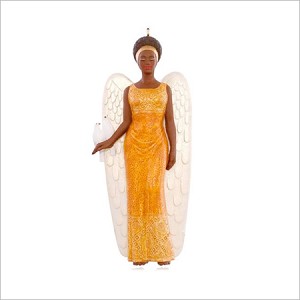 2015 Angel of Peace *African American Hallmark Keepsake Ornament QGO1519