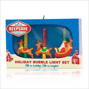2015 Nifty Fifties Bubble Lights Old Fashioned Ornaments Hallmark Keepsake Ornament QGO1579