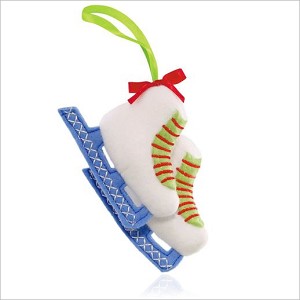 2015 Plush Ornament - Skating Party Hallmark Keepsake Ornament QGO1749